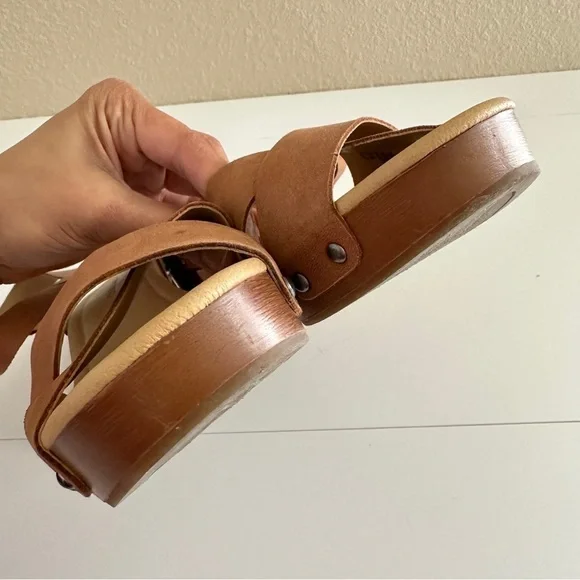 Lucky Brand Women's Haidlee Strappy Block Heel Sandals Latte Tan Color sz 9.5M - Picture 14 of 16